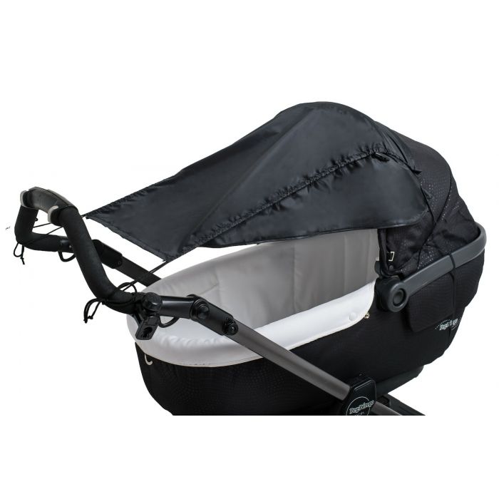 Altabebe - Universal UV sun screen with sides for strollers - Black